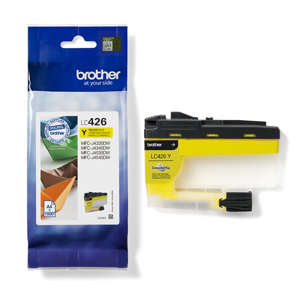 Brother LC426Y inktcartridge 1 stuk(s) Origineel Geel - Afbeelding 3