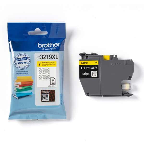 Brother LC3219XLY inktcartridge 1 stuk(s) Origineel Geel - Afbeelding 3