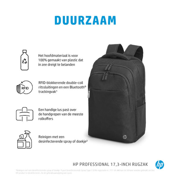 HP Professional 17,3-inch rugzak - Afbeelding 2