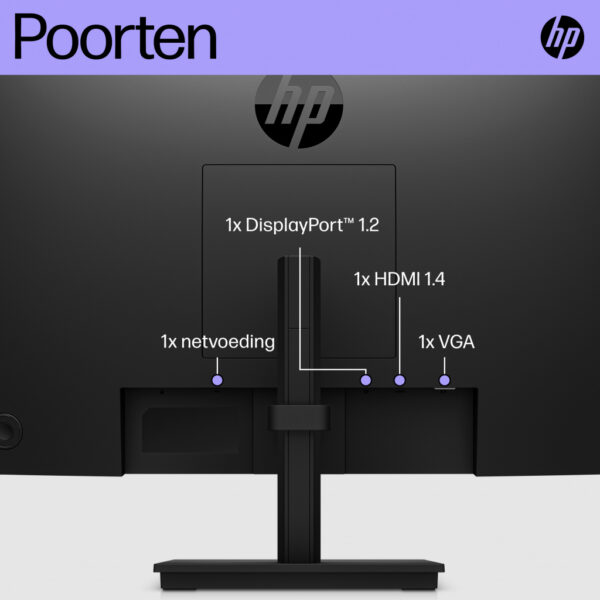 HP P22h G5 FHD-monitor - Afbeelding 8