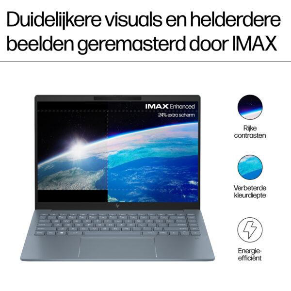 HP Pavilion Plus 14-ew1060nd Intel Core Ultra 7 155H Laptop 35,6 cm (14") 3K 32 GB LPDDR5x-SDRAM 1 TB SSD Wi-Fi 6E (802.11ax) Wi - Afbeelding 13