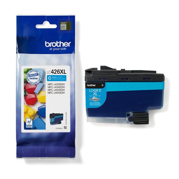 Brother LC426XLC inktcartridge 1 stuk(s) Origineel Cyaan - Afbeelding 3