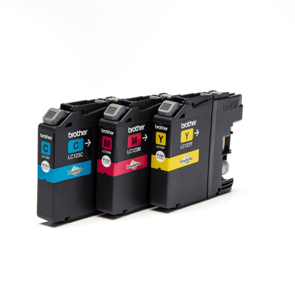 Brother LC123RBWBP inktcartridge 3 stuk(s) Origineel Cyaan, Magenta, Geel - Afbeelding 3