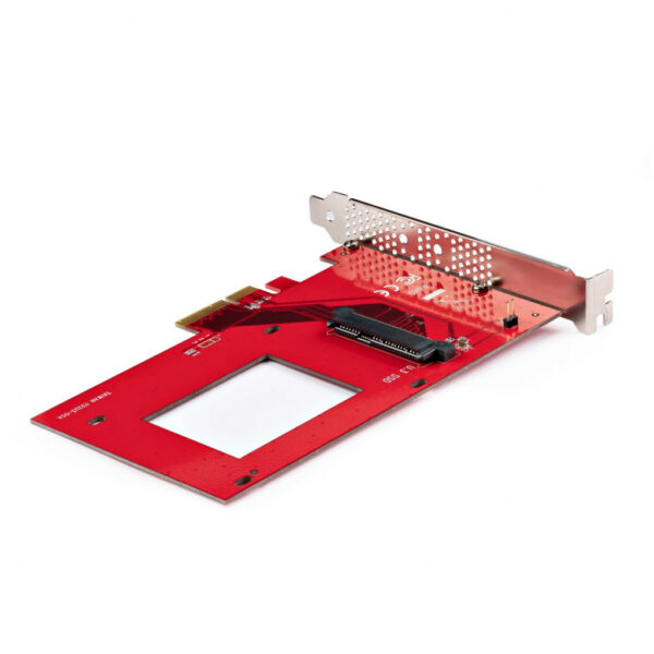 StarTech.com U.3 naar PCIe Adapter Kaart, PCIe 4.0 x4 Adapter voor 2.5" U.3 NVMe SSDs, SFF-TA-1001 PCI Express Uitbreidingskaar - Afbeelding 2