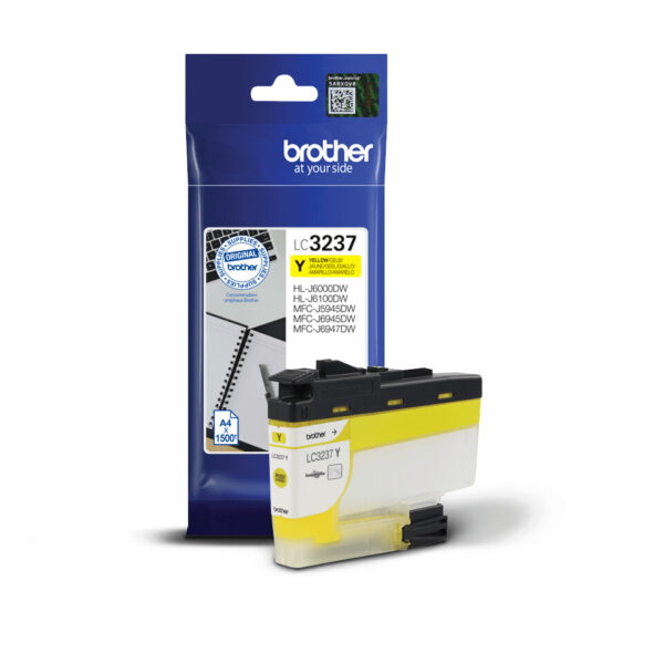 Brother LC3237Y inktcartridge 1 stuk(s) Origineel Geel - Afbeelding 3