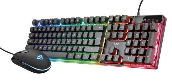 Trust GXT 838 Azor - Gaming Toetsenbord & Muis - Qwerty - Zwart