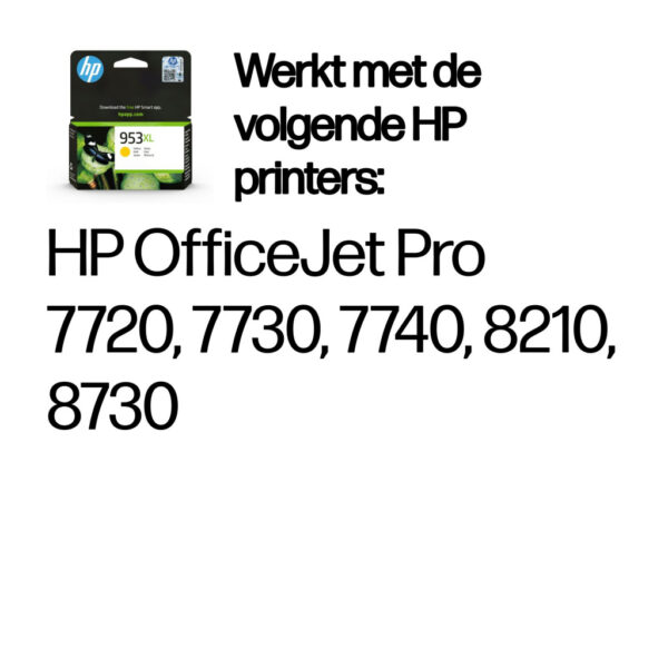 HP 953XL originele high-capacity gele inktcartridge - Afbeelding 9