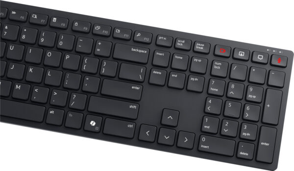 DELL KB525C toetsenbord Kantoor USB QWERTY US International Zwart - Afbeelding 3