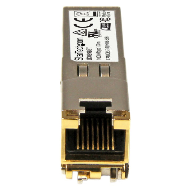 StarTech.com HPE JD089B compatibel SFP Transceiver module - 10/100/1000BASE-TX - Afbeelding 2