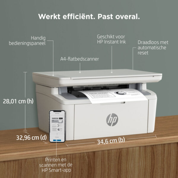 HP LaserJet MFP M140w printer - Afbeelding 9