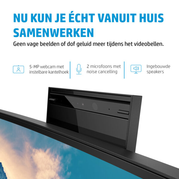 HP E34m G4 WQHD Curved USB-C conferentiemonitor - Afbeelding 6