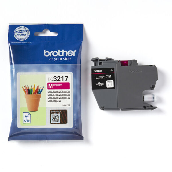 Brother LC3217M inktcartridge 1 stuk(s) Origineel Magenta - Afbeelding 3