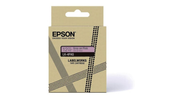 Epson LK-4PAS Grijs, Roze - Afbeelding 3