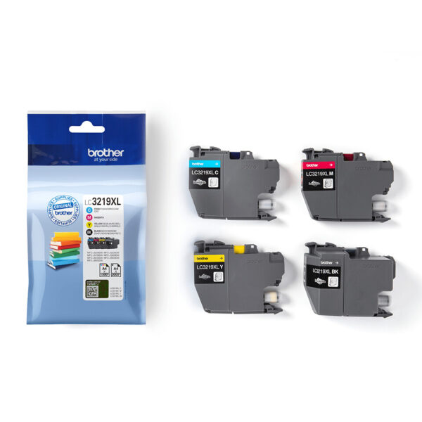 Brother LC3219XLVALDR inktcartridge 4 stuk(s) Origineel Zwart, Cyaan, Magenta, Geel - Afbeelding 4