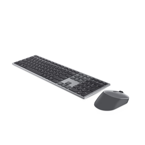 DELL KM7321W toetsenbord Inclusief muis Kantoor RF-draadloos + Bluetooth AZERTY Belgisch Grijs, Titanium - Afbeelding 5