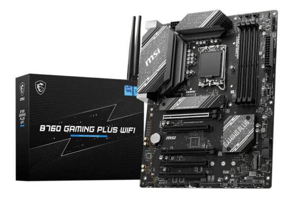 MSI B760 GAMING PLUS WIFI moederbord Intel B760 LGA 1700 ATX