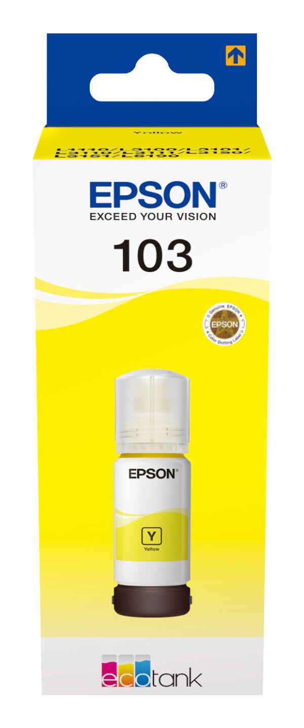 Epson 103 EcoTank Yellow ink bottle (WE)