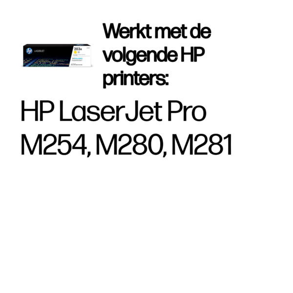 HP Originele 203A gele LaserJet tonercartridge - Afbeelding 8