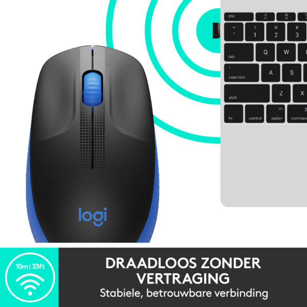 Logitech M190 Full-Size Wireless Mouse - Afbeelding 9