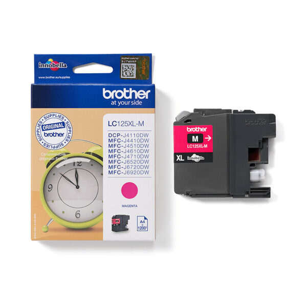 Brother LC125XLM inktcartridge 1 stuk(s) Origineel Magenta - Afbeelding 3