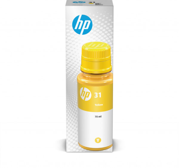 HP 31 70-ml Yellow Original Ink Bottle Origineel