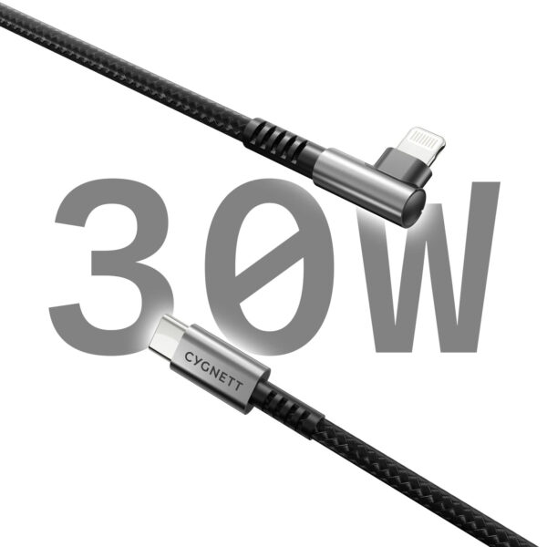 Cygnett CY5102PCCCL Lightning-kabel 1 m Zwart - Afbeelding 3