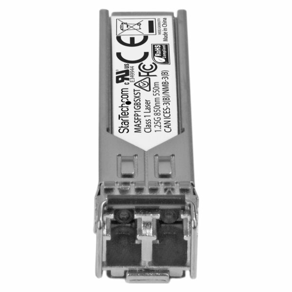 StarTech.com Gigabit glasvezel 1000BASE-SX SFP ontvanger module - Cisco Meraki MA-SFP-1GB-SX compatibel - MM LC - 550m - Afbeelding 2