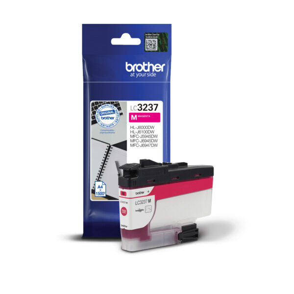 Brother LC3237M inktcartridge 1 stuk(s) Origineel Magenta - Afbeelding 3