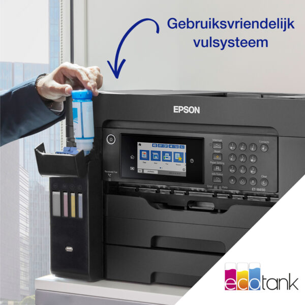 Epson EcoTank ET-16650 A3+ multifunctionele Wi-Fi-printer met inkttank en fax - Afbeelding 17