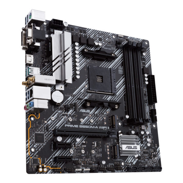 ASUS PRIME B550M-A WIFI II AMD B550 Socket AM4 micro ATX - Afbeelding 3