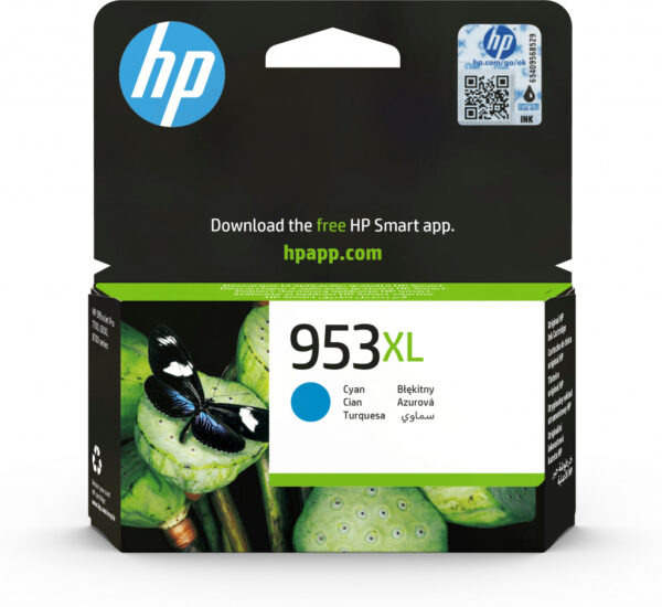 HP 953XL originele high-capacity cyaan inktcartridge