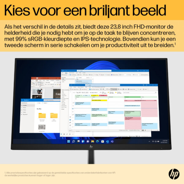 HP E24u G5 FHD USB C-monitor - Afbeelding 8